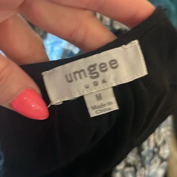 UMGEE Black Sleeveless Raw Edge Maxi Dress, M! - Picture 8 of 10